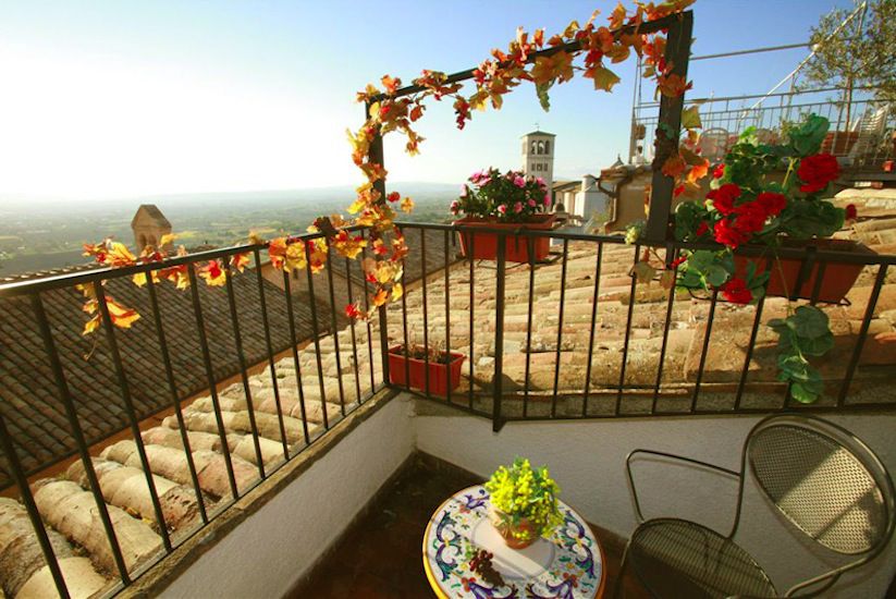 Hotel Properzio Assisi Exterior foto